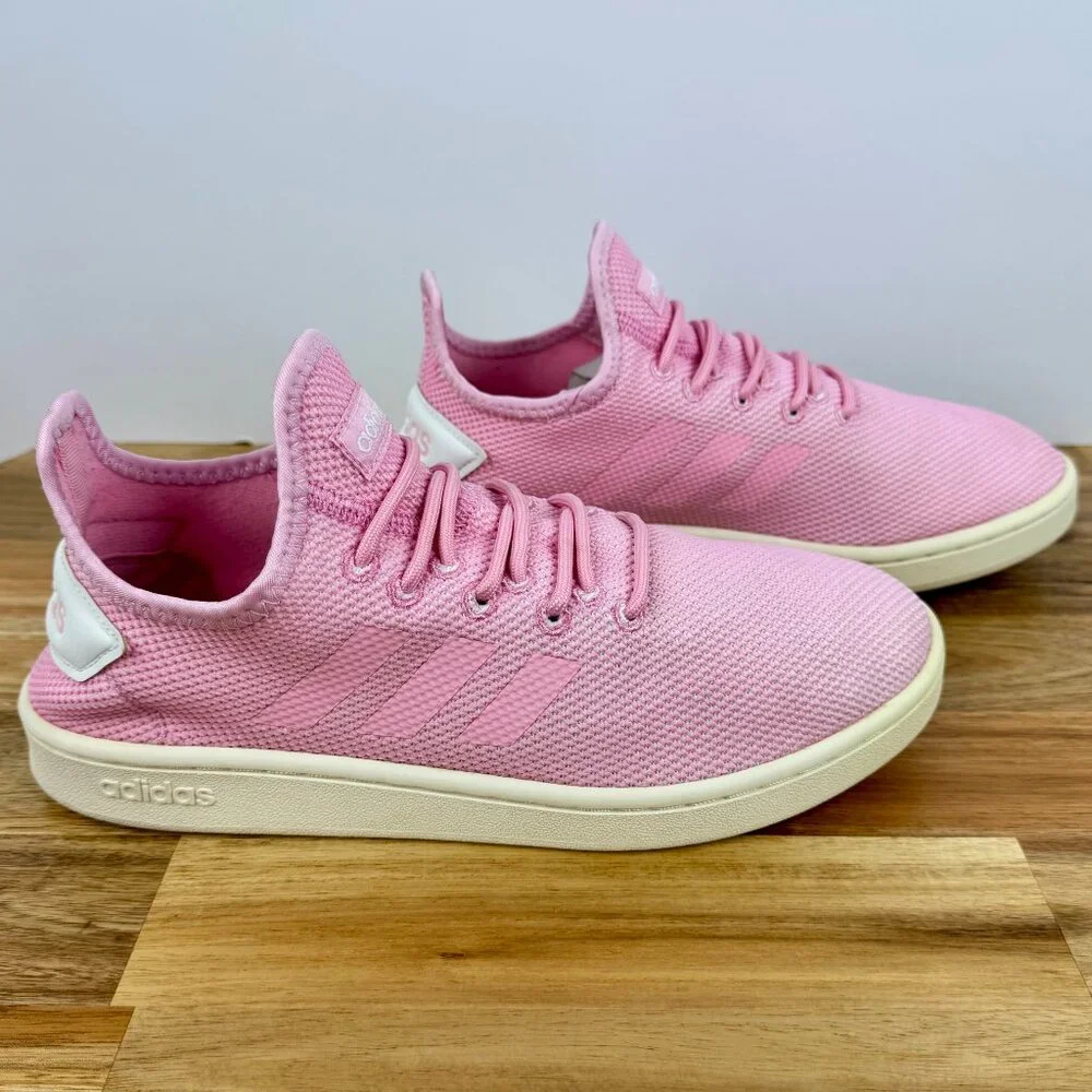 Adidas Court Adapt True Pink‎ - Women's 10 Athletic Sneaker Shoes